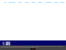 Tablet Screenshot of maderassintes.com